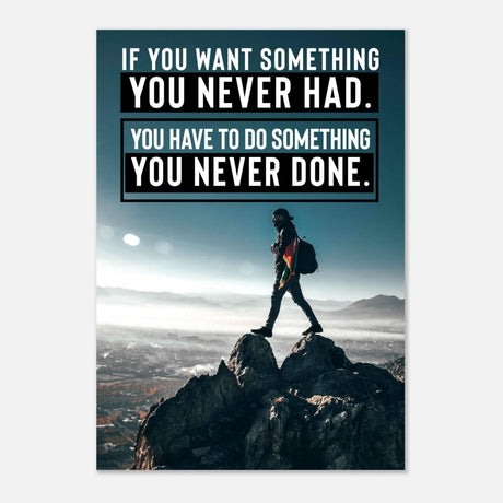 Da Vinci Motivational Wall Art - Aluminum Print - 70x100 cm / 28x40″ - 