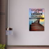 Da Vinci Motivational Wall Art - Acrylic Print - 60x90 cm / 24x36″ - 