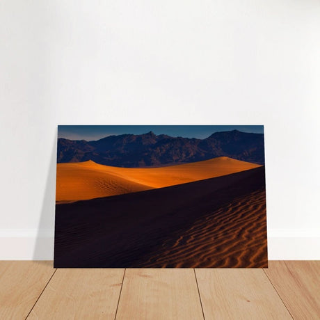 Da Vinci Nature Art Wall art print | Desert - Brushed Aluminum Print - 30x45 cm / 12x18″ - 