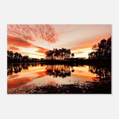 Da Vinci Nature Art Wall art print | Sunset - Acrylic Print - 30x45 cm / 12x18″ - 