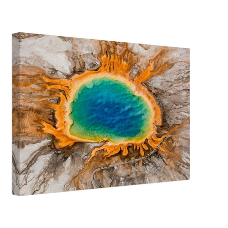 Da Vinci Nature Art Wall art print | Yellowstone National Park | Montana - Canvas - 30x45 cm / 12x18″ - 