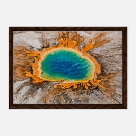 Da Vinci Nature Art Wall art print | Yellowstone National Park | Montana - Acrylic Print - 30x45 cm / 12x18″ - 