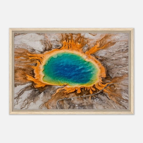 Da Vinci Nature Art Wall art print | Yellowstone National Park | Montana - Acrylic Print - 30x45 cm / 12x18″ - 