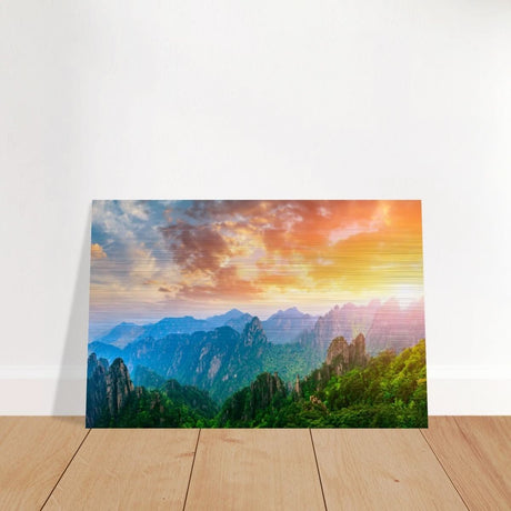 Da Vinci Nature Art Wall art print - Brushed Aluminum Print - 30x45 cm / 12x18″ - 