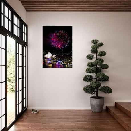 Da Vinci Nature Collection Wall Art Opera House Sydney - 60x90 cm / 24x36″ - Slim - 