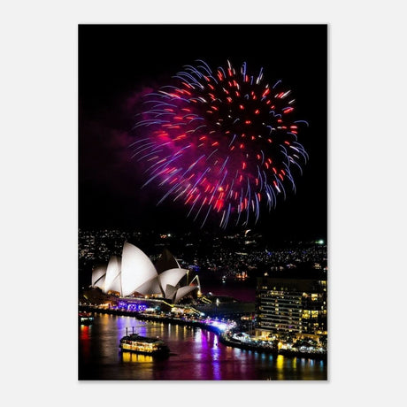 Da Vinci Nature Collection Wall Art Opera House Sydney - 70x100 cm / 28x40″ - Slim - 
