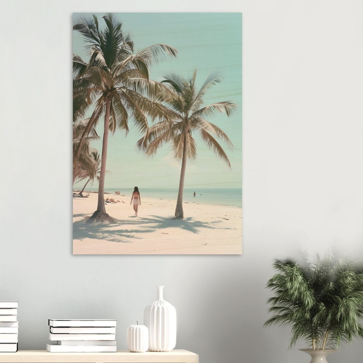 Da Vinci Nature Modern Wall Art | Beach - Wood Prints - 70x100 cm / 28x40″ - 10 mm
