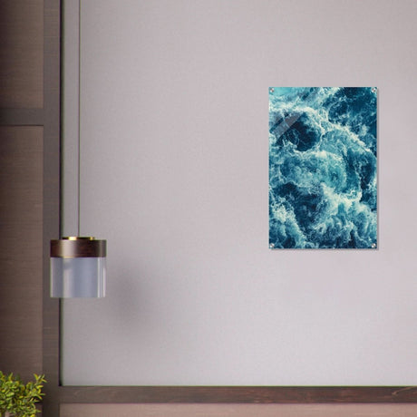Da Vinci Nature Modern Wall Art | Sea - Acrylic Print - 50x75 cm / 20x30″ - 