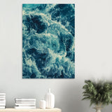 Da Vinci Nature Modern Wall Art | Sea - Wood Prints - 70x100 cm / 28x40″ - 20 mm
