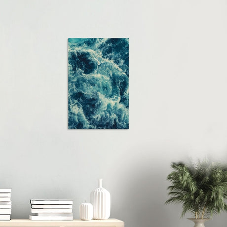 Da Vinci Nature Modern Wall Art | Sea - Wood Prints - 40x60 cm / 16x24″ - 20 mm