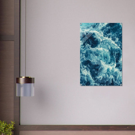 Da Vinci Nature Modern Wall Art | Sea - Acrylic Print - 60x90 cm / 24x36″ - 
