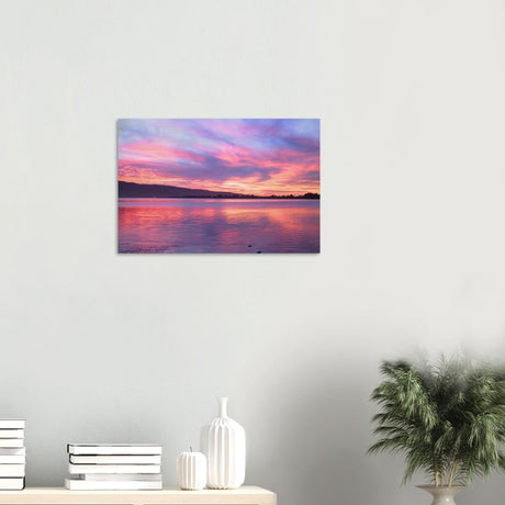 Da Vinci Nature Modern Wall Art | Sunset - Wood Prints - 40x60 cm / 16x24″ - 10 mm