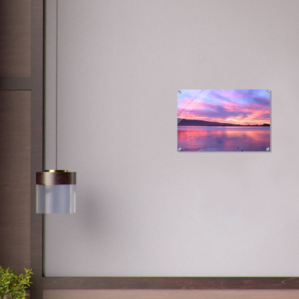 Da Vinci Nature Modern Wall Art | Sunset - Acrylic Print - 40x60 cm / 16x24″ - 