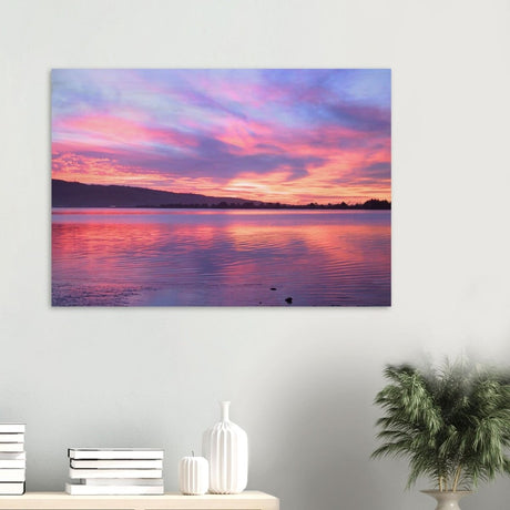 Da Vinci Nature Modern Wall Art | Sunset - Wood Prints - 70x100 cm / 28x40″ - 20 mm