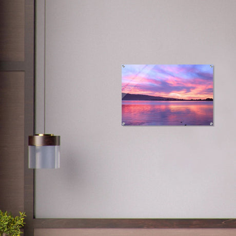 Da Vinci Nature Modern Wall Art | Sunset - Acrylic Print - 50x75 cm / 20x30″ - 