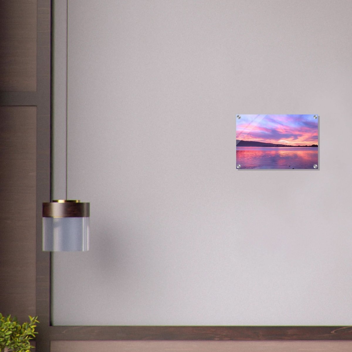 Da Vinci Nature Modern Wall Art | Sunset - Acrylic Print - 30x45 cm / 12x18″ - 
