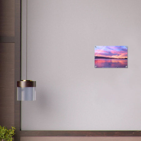 Da Vinci Nature Modern Wall Art | Sunset - Acrylic Print - 30x45 cm / 12x18″ - 
