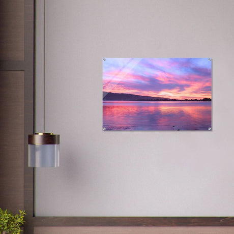 Da Vinci Nature Modern Wall Art | Sunset - Acrylic Print - 60x90 cm / 24x36″ - 