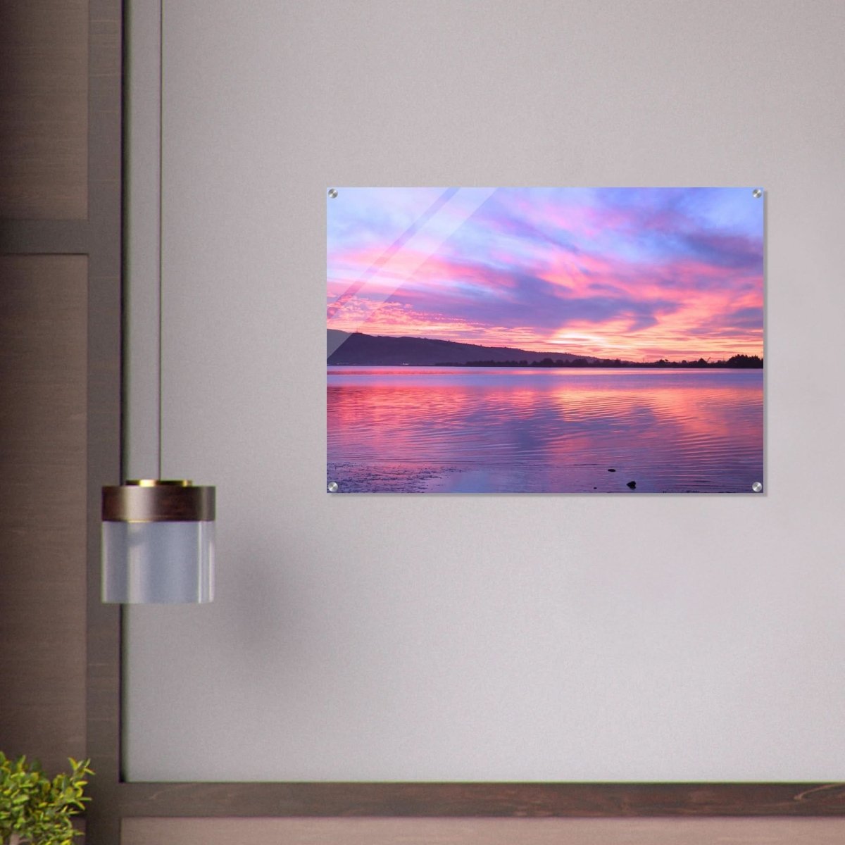 Da Vinci Nature Modern Wall Art | Sunset - Acrylic Print - 70x100 cm / 28x40″ - 