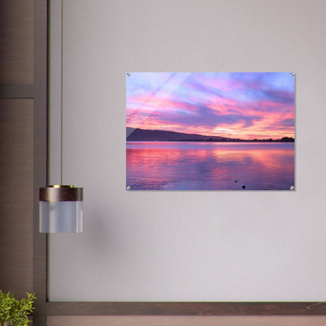 Da Vinci Nature Modern Wall Art | Sunset - Acrylic Print - 70x100 cm / 28x40″ - 