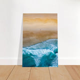 Da Vinci Nature Wall art | Beach - Brushed Aluminum Print - 30x45 cm / 12x18″ - 