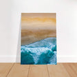 Da Vinci Nature Wall art | Beach - Brushed Aluminum Print - 70x100 cm / 28x40″ - 