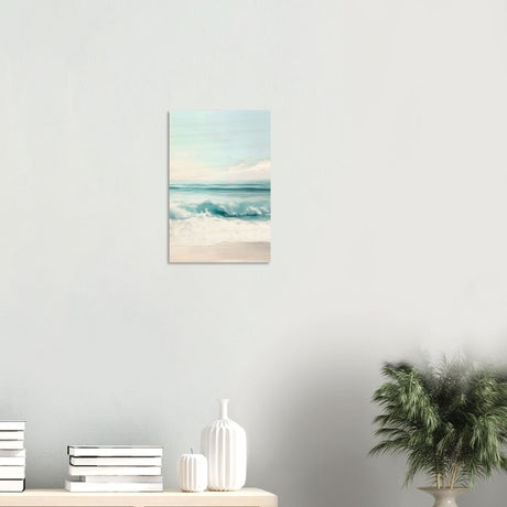 Da Vinci Nature Wall art | Beach - Wood Prints - 30x45 cm / 12x18″ - 20 mm