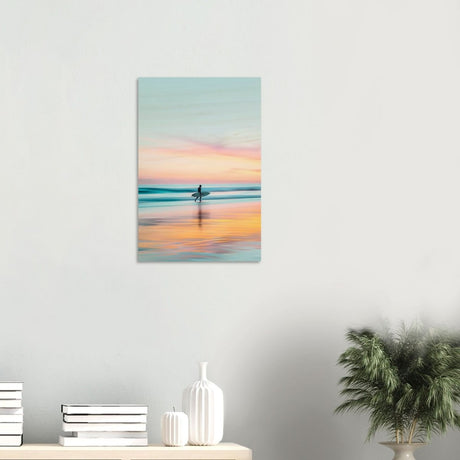 Da Vinci Nature Wall art | Beach - Wood Prints - 40x60 cm / 16x24″ - 20 mm