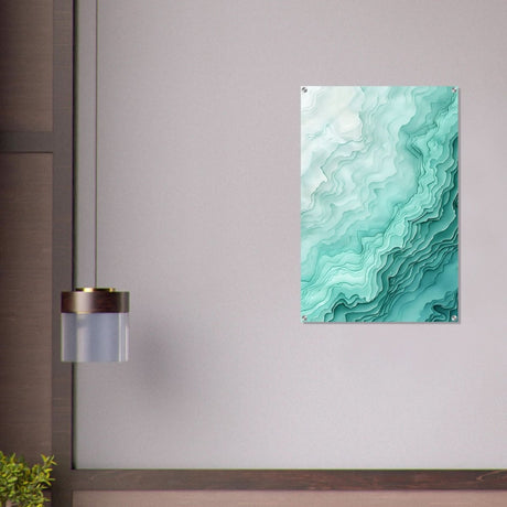Da Vinci Nature Wall art | Beach - Acrylic Print - 60x90 cm / 24x36″ - 