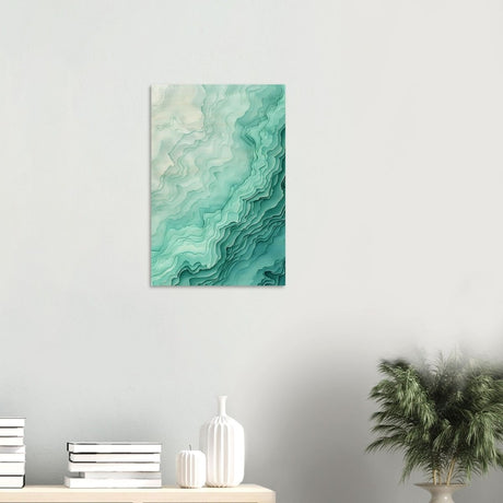 Da Vinci Nature Wall art | Beach - Wood Prints - 40x60 cm / 16x24″ - 20 mm