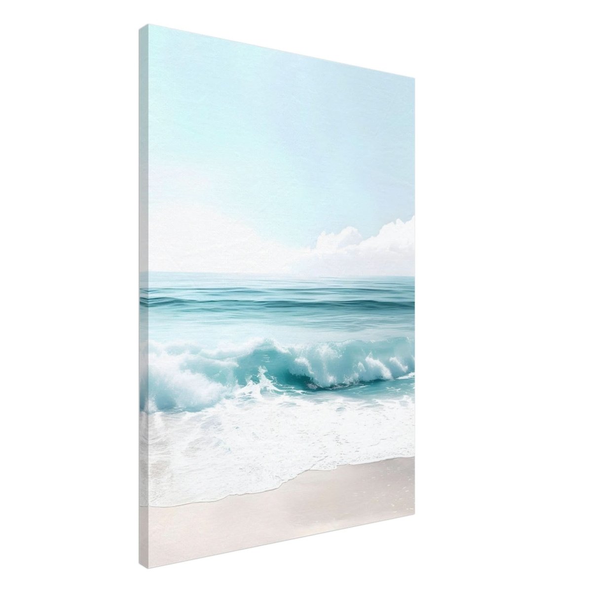 Da Vinci Nature Wall art | Beach - Canvas - 70x100 cm / 28x40″ - Thick