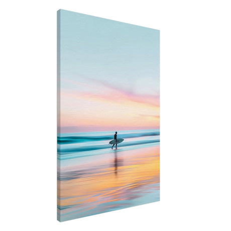 Da Vinci Nature Wall art | Beach - Canvas - 60x90 cm / 24x36″ - Slim