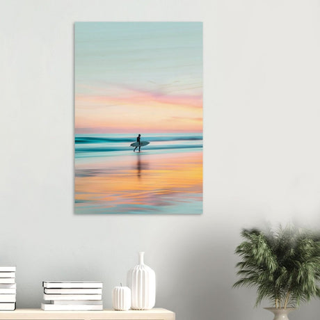 Da Vinci Nature Wall art | Beach - Wood Prints - 60x90 cm / 24x36″ - 10 mm