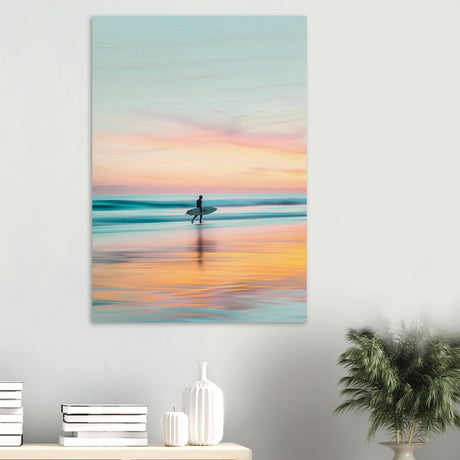 Da Vinci Nature Wall art | Beach - Wood Prints - 70x100 cm / 28x40″ - 20 mm
