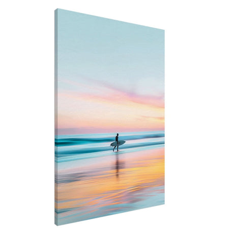 Da Vinci Nature Wall art | Beach - Canvas - 70x100 cm / 28x40″ - Slim
