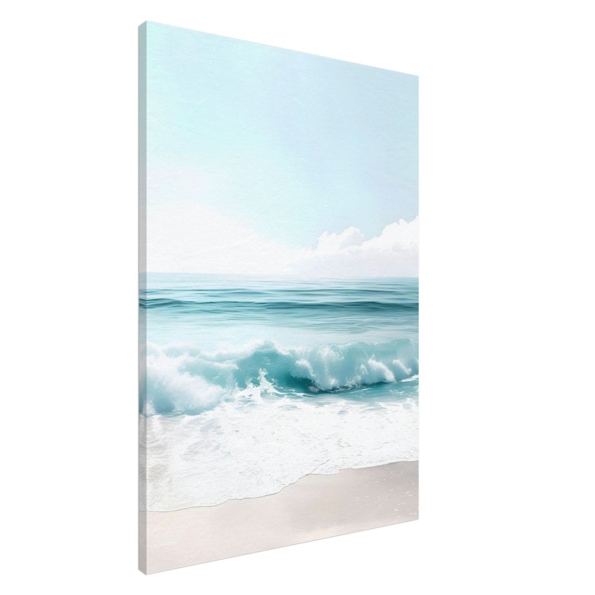 Da Vinci Nature Wall art | Beach - Canvas - 70x100 cm / 28x40″ - Slim