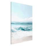 Da Vinci Nature Wall art | Beach - Canvas - 70x100 cm / 28x40″ - Slim
