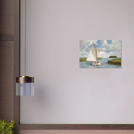Da Vinci Nature Wall art | Boat - Acrylic Print - 40x60 cm / 16x24″ - 
