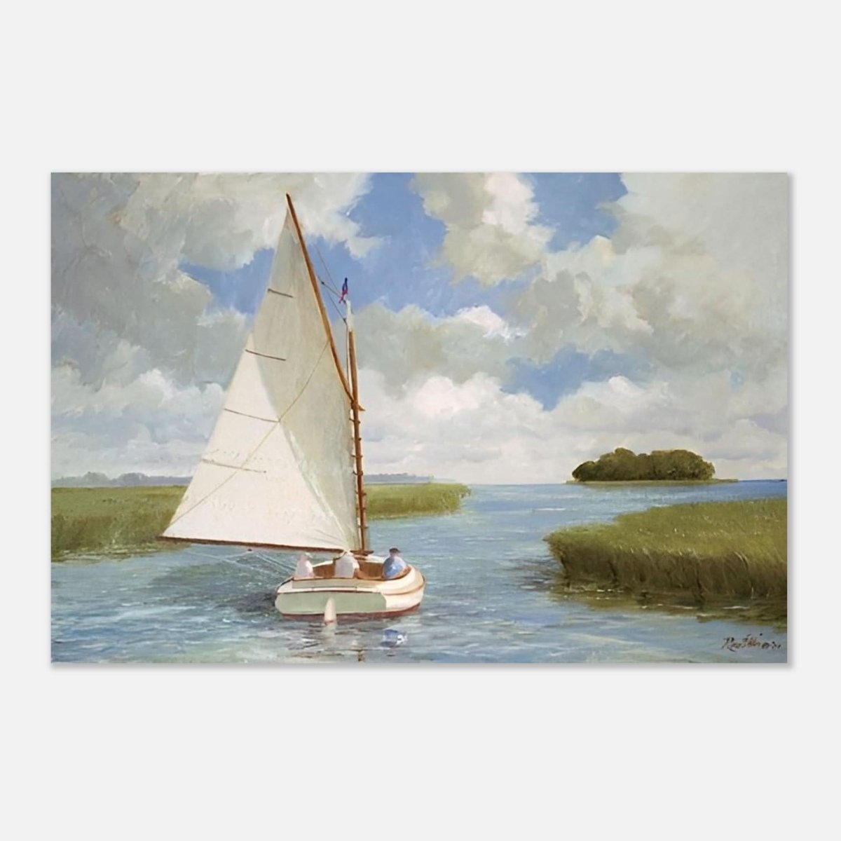 Da Vinci Nature Wall art | Boat - Aluminum Print - 60x90 cm / 24x36″ - 