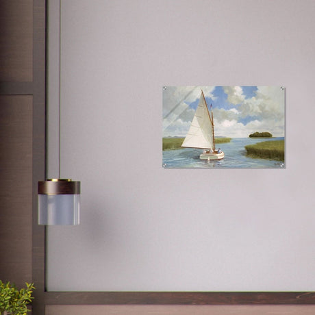 Da Vinci Nature Wall art | Boat - Acrylic Print - 50x75 cm / 20x30″ - 