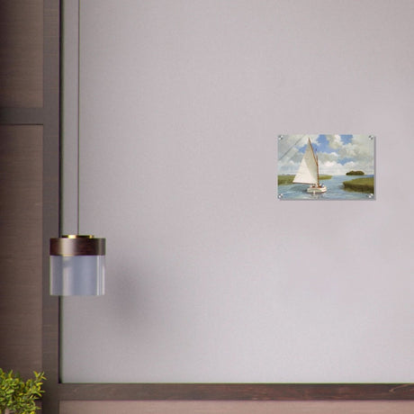 Da Vinci Nature Wall art | Boat - Acrylic Print - 30x45 cm / 12x18″ - 