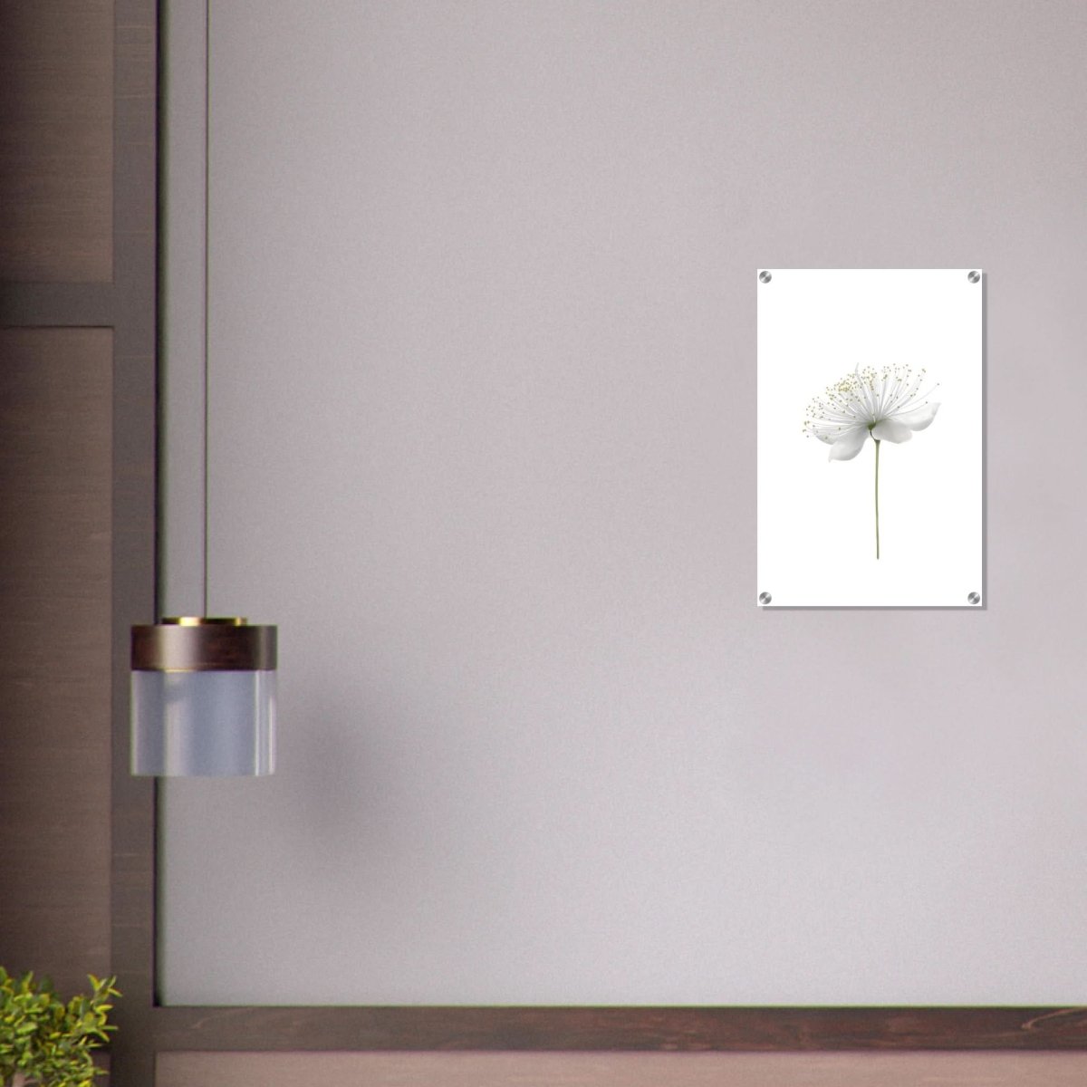 Da Vinci Nature Wall art | Floral - Acrylic Print - 40x60 cm / 16x24″ - 