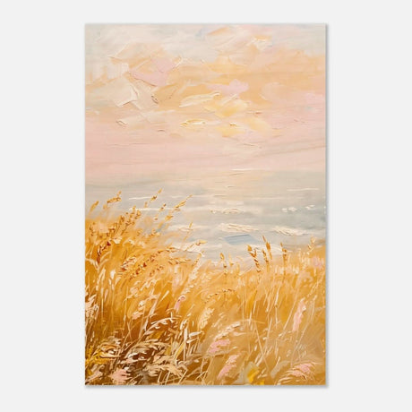 Da Vinci Nature Wall art print | watercolor painting print - Wood Prints - 60x90 cm / 24x36″ - 20 mm