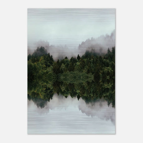 Da Vinci Nature Wall art print - Brushed Aluminum Print - 70x100 cm / 28x40″ - 