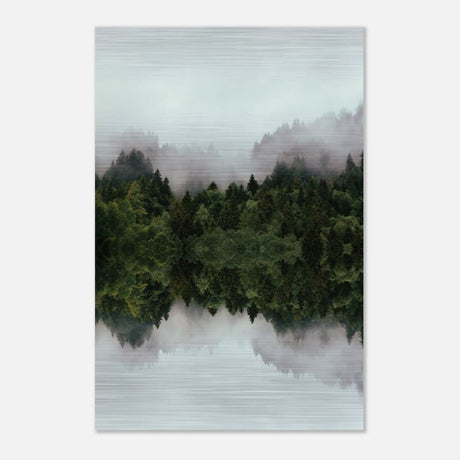 Da Vinci Nature Wall art print - Brushed Aluminum Print - 50x75 cm / 20x30″ - 