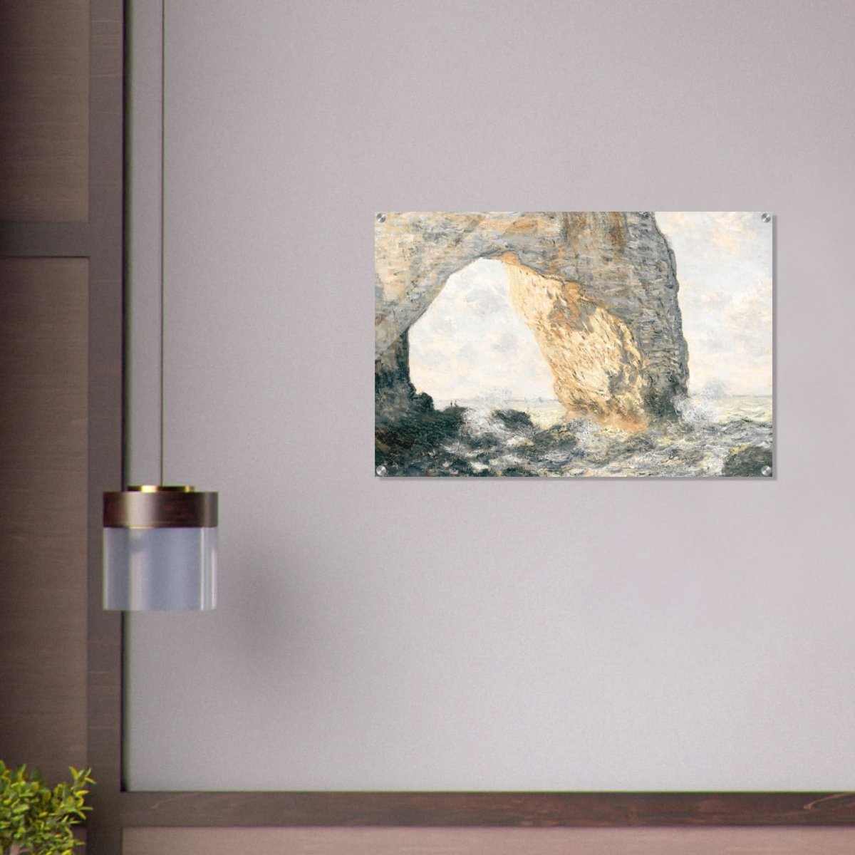 Da Vinci Nature Wall art | Rock - Acrylic Print - 60x90 cm / 24x36″ - 