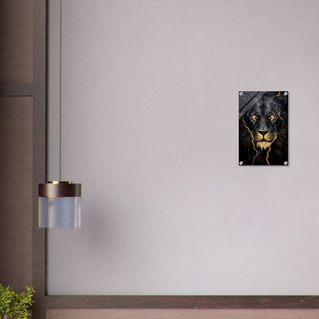 Da Vinci Nature Wall art | Wild Life prints | Lion - Acrylic Print - 30x45 cm / 12x18″ - 