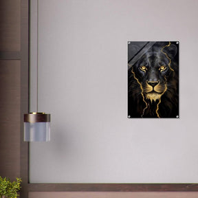 Da Vinci Nature Wall art | Wild Life prints | Lion - Acrylic Print - 50x75 cm / 20x30″ - 