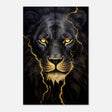 Da Vinci Nature Wall art | Wild Life prints | Lion - Aluminum Print - 50x75 cm / 20x30″ - 