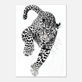 Da Vinci Nature Wall art | Wildlife | Leopard - Aluminum Print - 70x100 cm / 28x40″ - 